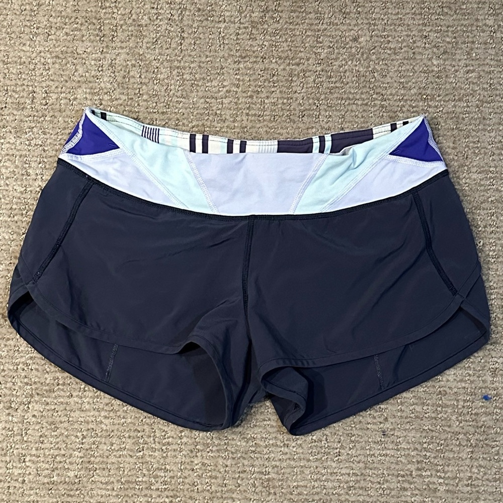 Lululemon blue shorts